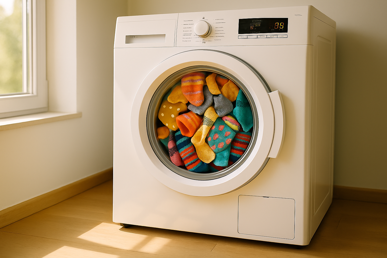 calzini asciugatrice