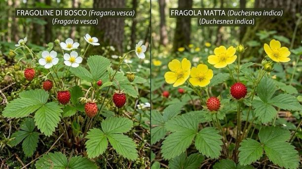 fragole differenze