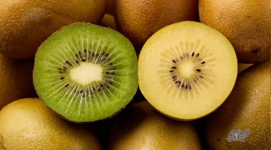 frutta kiwi verde giallo