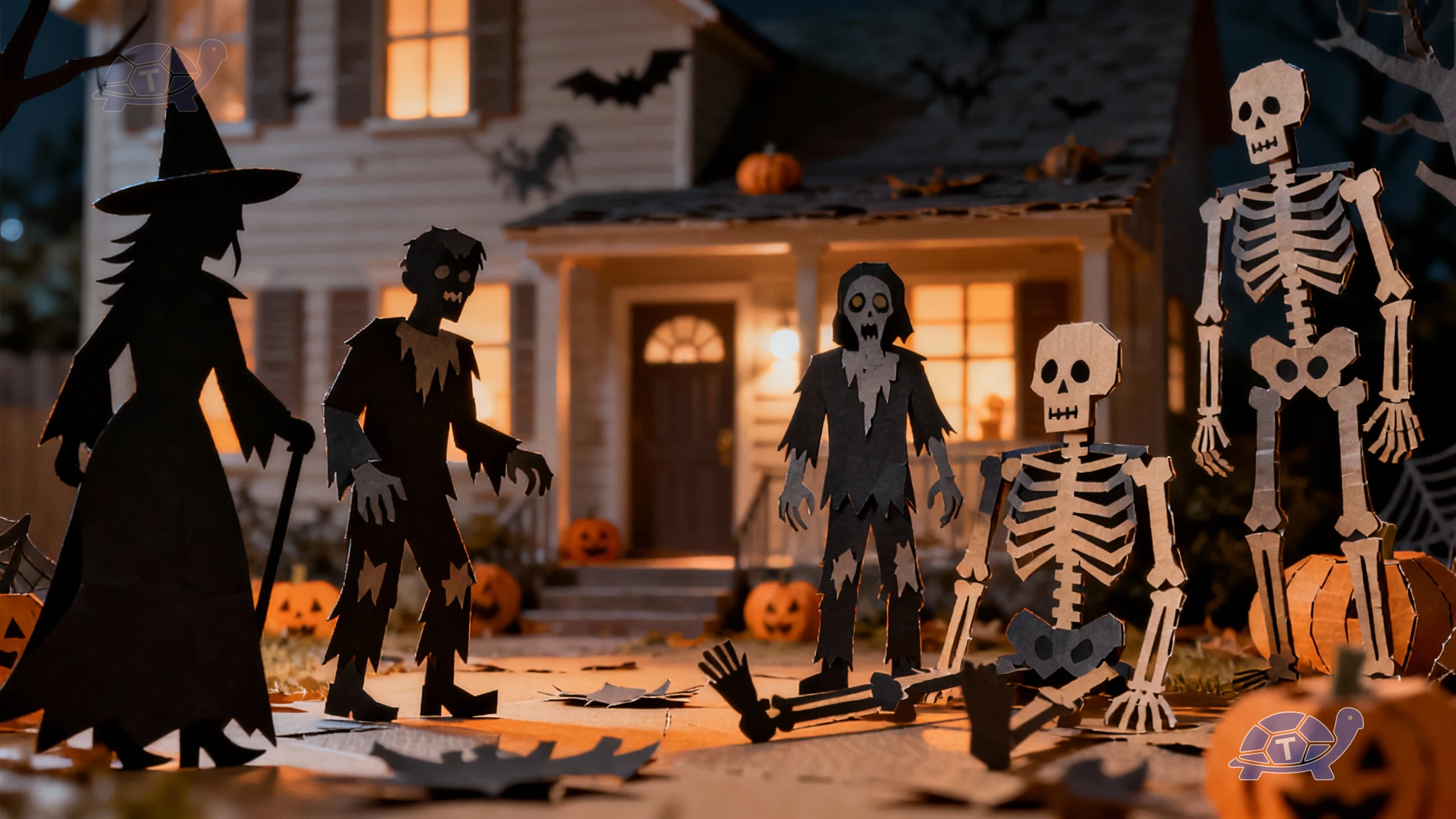 halloween cartoncino