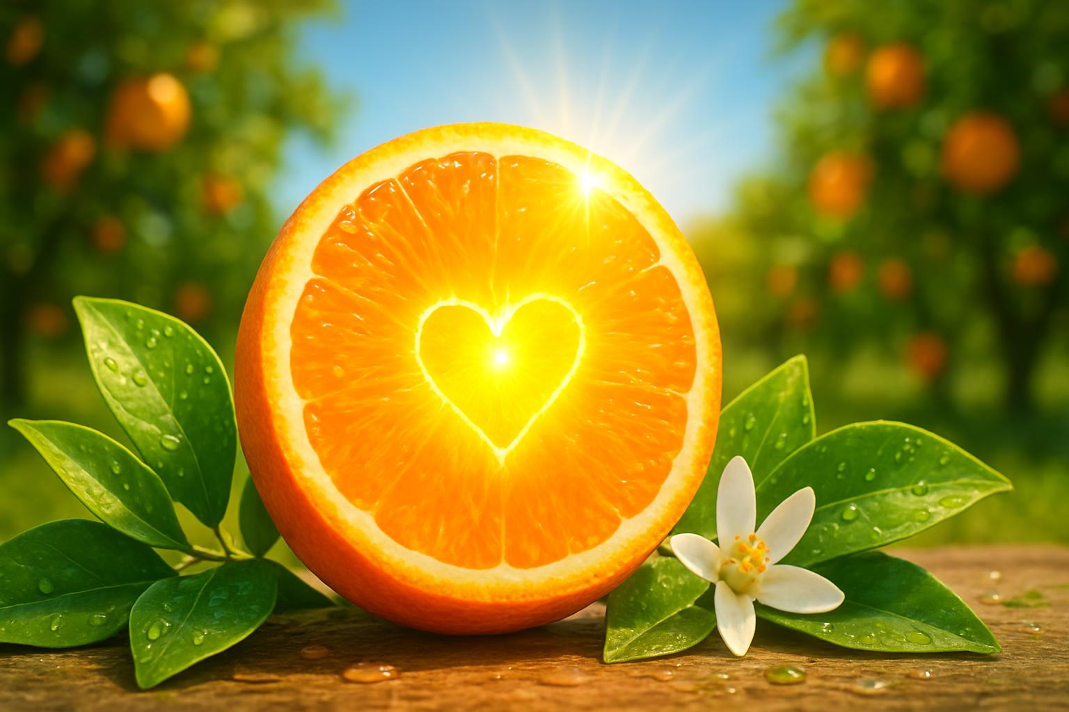 arancia cuore