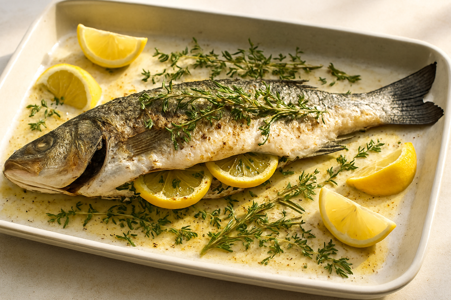 branzino forno