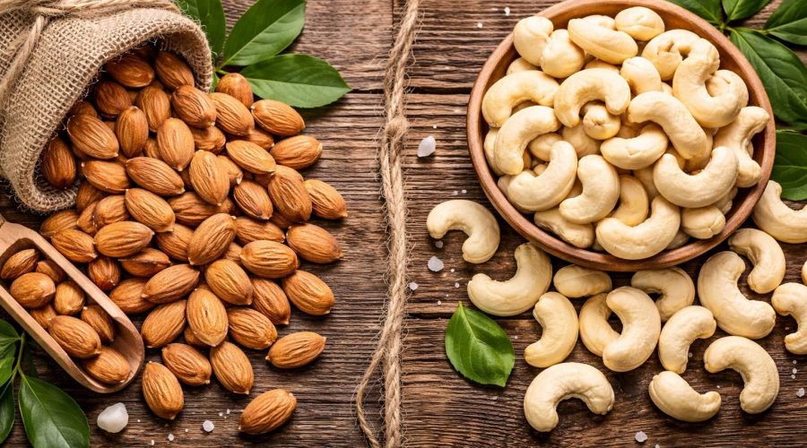 anacardi mandorle