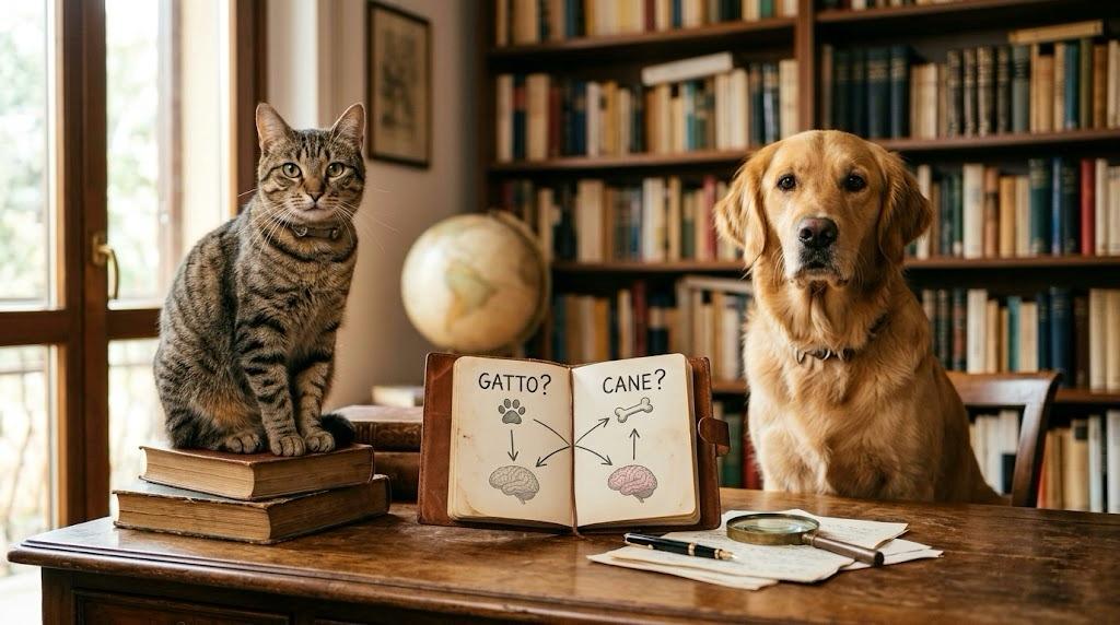 gatto cane