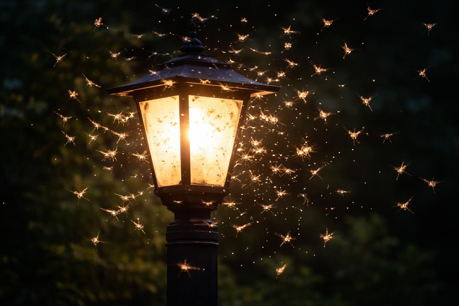 luce zanzare