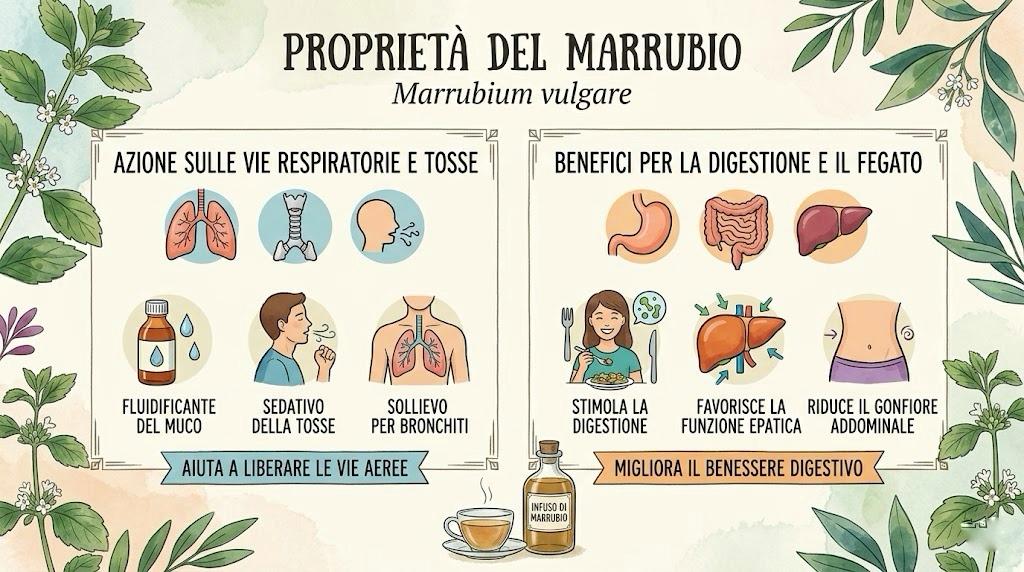 marrubio proprieta