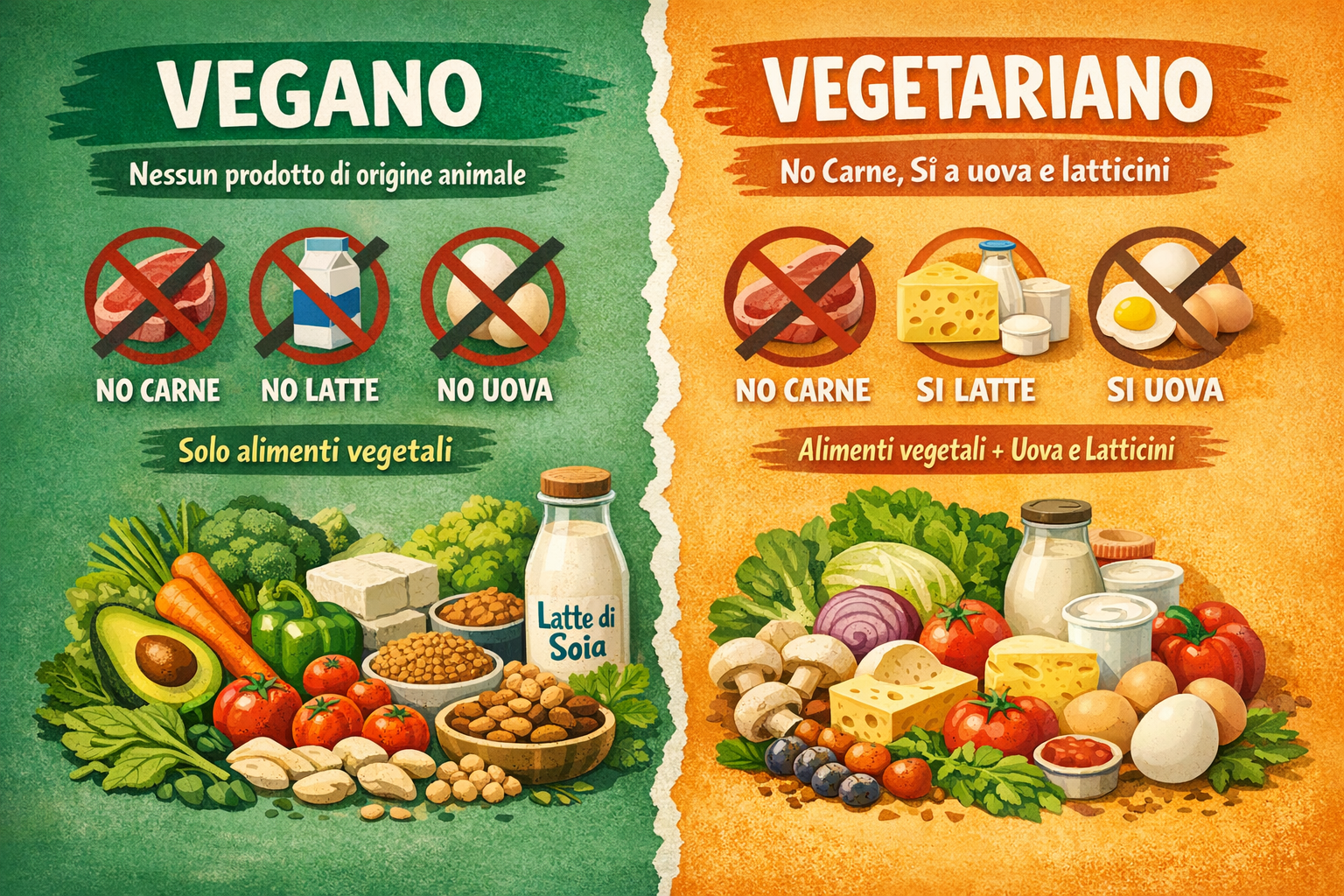 vegano vegetariano