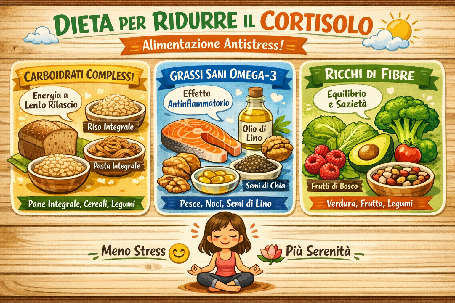 cortisolo dieta