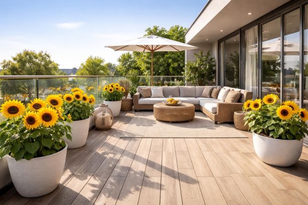 girasole balcone