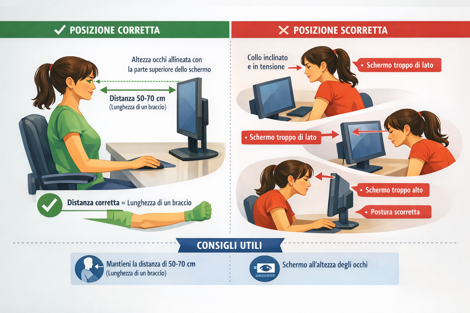 postura corretta