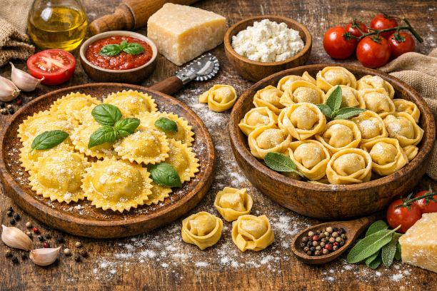 ravioli tortellini