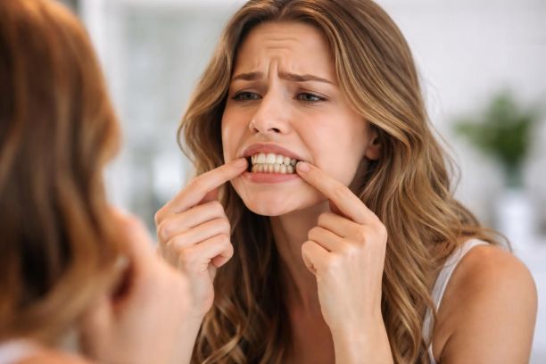 denti gialli