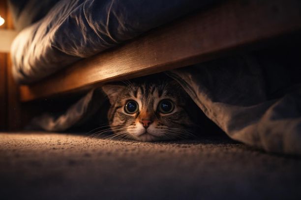 gatto letto