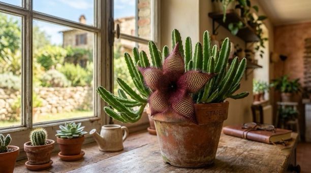 stapelia fiore